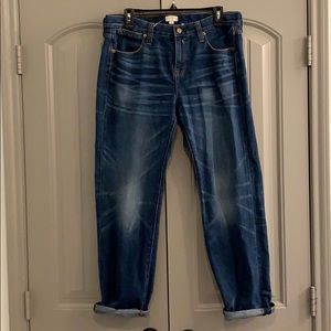 J crew boyfriend jean